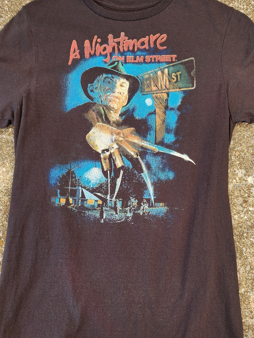 A Nightmare on Elm Street Men's Short Sleeve Graphic Tee - Black
